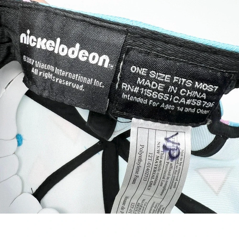 Nickelodeon Rockos Modern Life SnapBack Hat 90s Cartoon TV Show - Picture 6 of 7